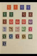 1952-1971 INTERESTING PRE DECIMAL COLLECTION. A Mint & Used Collection (mainly Used) Presented On A Variety Of Album Pag - Other & Unclassified