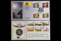 1971-2000's INTERESTING COVERS/CARDS CARTON. A Substantial Hoard In A Large Box, We See 4 Albums Of First Day Covers Fro - FDC