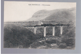 MAURITIUS MAURICE Panorama - Viaduc - Train  Ca 1910 OLD POSTCARD - Maurice