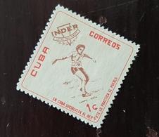 CUBA Lancer Du Disque, 1 Valeur Sans Gomme - Athletics