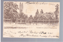 MAURITIUS MAURICE  Devanture Du Jardin De Pomplemousses 1906 OLD POSTCARD - Maurice