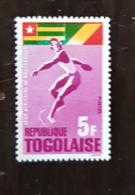 TOGO Lancer Du Disque, Athlétisme 1 Valeur Sans Gomme - Athletics