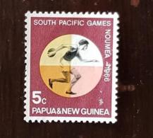 PAPOUASIE NOUVELLE GUINEE Lancer Du Disque, Athlétisme, Noumea 1986, 1 Valeur Sans Gomme - Leichtathletik