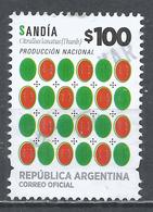 Argentina 2016. Scott #2794 (U) Fruits, Citrullus Ianatus - Gebraucht