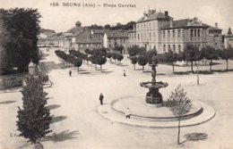 Cpa Bourg Place Garriat. - Other & Unclassified