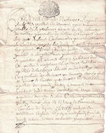 RHONE - GENERALITE DE LYON - TARIF 1 SOL - 3 MARS 1677 - PERIODE LOUIS XIV. - Cachets Généralité