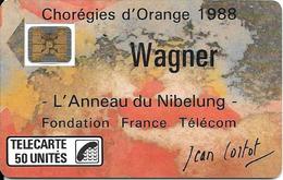 CARTE-PUBLIC-F23A-50U-SC4 On-1988-WAGNER-V°N°6Pe 102901--UTILISE-TBE - 1988