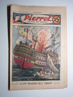 28 Octobre 1934 PIERROT JOURNAL DES GARÇONS 25Cts - Pierrot