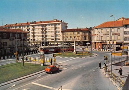 3474 " RIVOLI-CORSO FRANCIA E PIAZZA MARTIRI DELLA LIBERTA' " ANIMATA-FIAT 127-FILOBUS-CART. POST. ORIG. NON SPED. - Rivoli