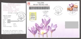 Estonia 2005 Stamp  FDC Mothers Day Mi 514 REGISTERED - Mother's Day