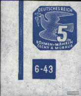 Bohemia And Moravia 118 With Plate Number Unmounted Mint / Never Hinged 1943 Newspaper Brand - Ungebraucht