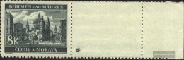 Bohemia And Moravia 59LW With Blank Unmounted Mint / Never Hinged 1940 Kremsier - Neufs
