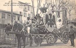 06-NICE- FÊTE DU PRINTEMPS- CHAR DE LA REINE DES BLANCHISSEUSES - Markten, Feesten