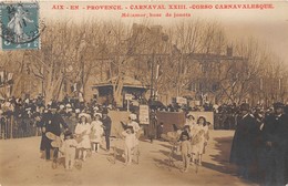 13-AIX-EN-PROVENCE- CARTE-PHOTO- CARNAVAL XXIII- CORSO CARNAVALESQUE - METAMROPHOSE DE JOUETS - Aix En Provence