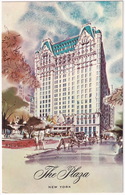 The Plaza - New York's Great Hotel - Overlooking Central Park And Fifth Avenue - (New York) - Central Park