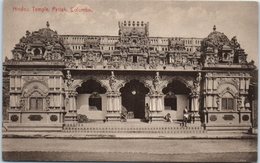 ASIE - SRI LANKA ( CEYLON ) -- Colombo - Hindoo Temple - Sri Lanka (Ceylon)