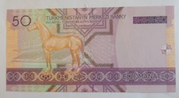 Billet Du Turkménistan 50 Manat 2005 Pick 17 Neuf/UNC - Turkmenistán