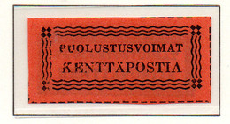 PIA - FINLANDIA - 1941  : Posta Militare - Giallo Rosso  -   (Yv   1) - Militari