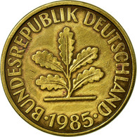 Monnaie, République Fédérale Allemande, 10 Pfennig, 1985, Stuttgart, TTB - 10 Pfennig