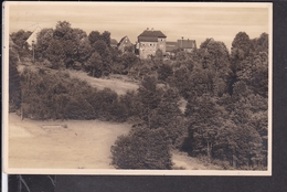 Gaststätte Hallerschlößchen Nuschelberg  Landpoststempel " Günthersbühl über Lauf (Pegnitz) 1935 - Lauf
