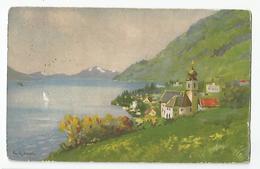 Suisse - Sz Schwyz - Gersau 1932 Carte Illustrée Illustrateur 1932 - Gersau