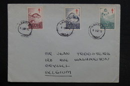 FINLANDE - Enveloppe De Lahti  Pour La Belgique En 1961, Affranchissement Plaisant - L 29067 - Cartas & Documentos