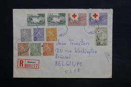 FINLANDE - Enveloppe En Recommandé De Alakieri Pour La Belgique En 1964, Affranchissement Plaisant - L 29068 - Covers & Documents