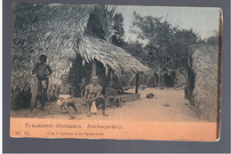 SURINAME Paranaribo - Boschnegerdorp Ca 1905 OLD POSTCARD - Surinam