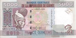 5000 Francs Guinéens 2012 - Guinee