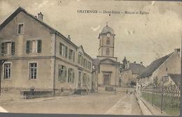 Chatenois  Bas Rhin Mairie  Et  Eglise - Chatenois