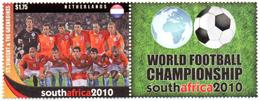 ST VINCENT MNH 1v Netherlands Team World Cup Football Championship South Africa 2010 Futbol Soccer Fußball Nederland - 2010 – South Africa
