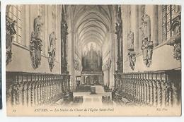 Belgique Anvers Les Stalles Du Choeur De L'église Saint Paul - Autres & Non Classés