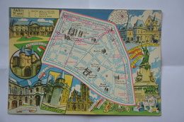 Carte De PARIS 3° Arrondissement(les Arrondissements De Paris Illustres) - Paris (10)