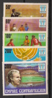 Centrafricaine - 1977 - N°Yv. 315 à 319 - Football World Cup Argentina 78 - Neuf Luxe ** / MNH / Postfrisch - 1978 – Argentine