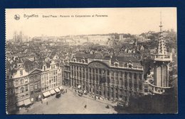 Bruxelles. Grand'Place. Maisons Des Corporations. Feldpost 4. Ersatz Div. Inf. Regt 361. Maschinengewehr Kompagnie. 1915 - Marktpleinen, Pleinen