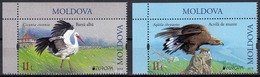 MOLDAVIA /MOLDOVA /MOLDAWIEN -EUROPA 2019 -NATIONAL BIRDS.-"AVES - BIRDS - VÖGEL -OISEAUX"- SERIE De 2 V. CI - 2019