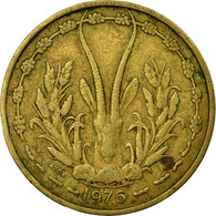 Monnaie, West African States, 25 Francs, 1976, TTB, Aluminum-Bronze, KM:5 - Ivory Coast