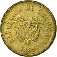 Monnaie, Colombie, 5 Pesos, 1989, TTB, Aluminum-Bronze, KM:280 - Colombia