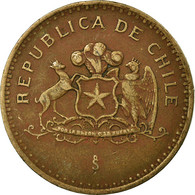 Monnaie, Chile, 100 Pesos, 1993, Santiago, TTB, Aluminum-Bronze, KM:226.2 - Chile