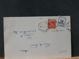 A8868    LETTRE MONACO  POUR PARIS   1939 - Storia Postale