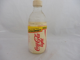 COCA COLA® LIGHT BOUTEILLE VERRE VIDE 1988 SUISSE 0.33L - Bouteilles