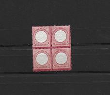 DEUTSCHES REICH 1972 Mi 25 MNH/**ZWEI MARKEN MIT STOCKFLECKANSATZ( NICHT DURSCHLAGEND) - Unused Stamps