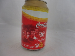 COCA COLA® CANETTE VIDE FOOTBALL EURO 2004 PORTUGAL 2005 ESPAGNE 33 Cl - Cans