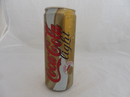 COCA COLA® LIGHT SANS CAFEINE CANETTE VIDE 2006 FRANCE 33 Cl - Cannettes