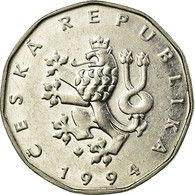 Monnaie, République Tchèque, 2 Koruny, 1994, TTB, Nickel Plated Steel, KM:9 - Tchéquie