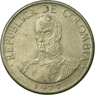 Monnaie, Colombie, Peso, 1977, TTB, Copper-nickel, KM:258.2 - Colombia