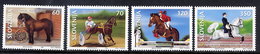 SLOVENIA 1999 Horses: Equestrian Sports MNH / **.  Michel 263-66 - Slovenia