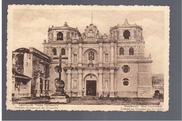 GUATEMALA  Tempel En Klooster Der Mercedes Temple Et Couvent De Mercedes 1936 OLD POSTCARD - Guatemala