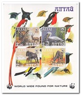 Altaj, Postfris MNH, Birds, WWF, Animals - Sibérie Et Extrême Orient