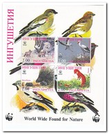 Ingushetia, Postfris MNH, Birds, WWF, Animals - Altri & Non Classificati